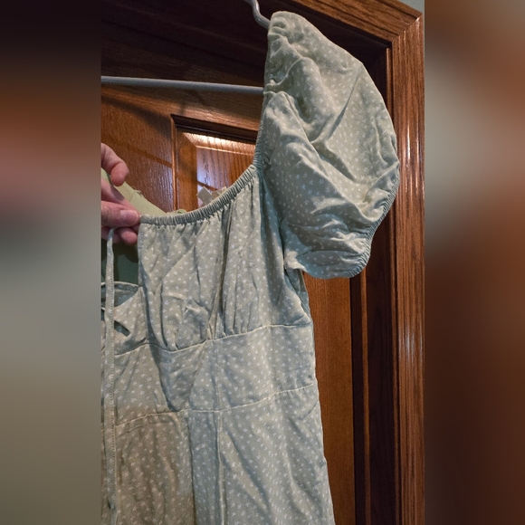 L.A. Hearts, Junior's size Large, Dress, Summer, light green color, Barely worn - Picture 4 of 11